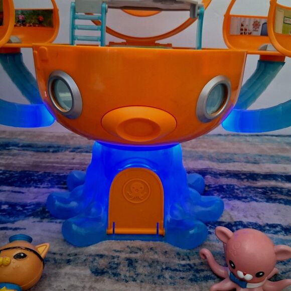 Fisher-Price Octonauts Octopod Headquarters Playset Lights Sounds Kwazii Inkles - Picture 5 of 7